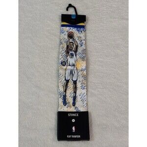Stance Klay Thompson Crew Socks MENS 9-12 Large Golden State Warriors Mavs